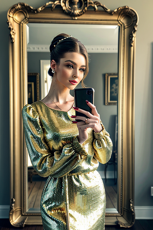 mirror selfie girl images